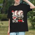 100 Days Of School Baseball 100th Day Of School Kids Teacher Graphic Youth 100 Days Of School Baseball 100th Day Of School Kids Teacher Graphic Youth