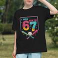 I Was 6 Now Im 7 Ice Cream Drip Baseball For Men Women Kids Graphic Youth