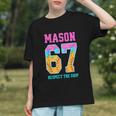 6 7 Mason Baseball Drip Graphic Youth