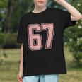 6 7 Number 67 Baseball Meme Tee For Women Graphic Youth