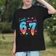 I Was 6 Now I'm 7 67 Birthday Baseball Drip 7 Year Old Graphic Youth I Was 6 Now I'm 7 67 Birthday Baseball Drip 7 Year Old Graphic Youth