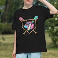 7th Birthday Baseball Bat Ice-Cream Drip 7yrs Old Boys Girls Graphic Youth