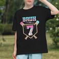 Baseball 7 Year Old Ice Cream Drip 7th Birthday Boys Player Graphic Youth