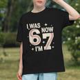 Baseball 7th Birthday 6 7 Years Old I Was 6 Now I'm 7 Graphic Youth Baseball 7th Birthday 6 7 Years Old I Was 6 Now I'm 7 Graphic Youth