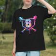 Baseball 8 Year Old Ice Cream Drip 8th Birthday Party Graphic Youth