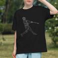 Baseball Batter Line Abstract Geometry Team Player Family Graphic Youth