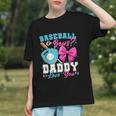 Baseball Or Bows Daddy Loves You Gender Reveal Family Graphic Youth