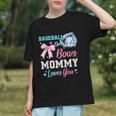 Baseball Or Bows Your Mommy Loves You Gender Reveal Matching Graphic Youth Baseball Or Bows Your Mommy Loves You Gender Reveal Matching Graphic Youth