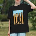Baseball Drip Dripping Ice Cream Sport Player American Flag Graphic Youth