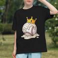 Baseball Drip Ice Cream Crown Melt Graphic Graphic Youth Baseball Drip Ice Cream Crown Melt Graphic Graphic Youth