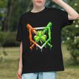 Baseball Drip Ice Cream St Patricks Day Shamrock Graphic Youth