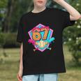 Baseball Drip Jersey Number 67 For Players & 67th Birthday Graphic Youth Baseball Drip Jersey Number 67 For Players & 67th Birthday Graphic Youth