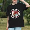 Baseball I Hit 100 Days Of School Baseball Player Kids Boys Graphic Youth