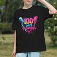 Baseball Ice Cream Drip 100 Days Of School Boys Girls 100th Graphic Youth Baseball Ice Cream Drip 100 Days Of School Boys Girls 100th Graphic Youth