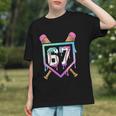 Baseball Ice Cream Drip 67 Player Dabbing Six Seven Boys Graphic Youth