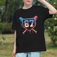 Baseball Ice Cream Drip Number 67 Player 67th Birthday 6 7 Graphic Youth