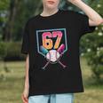 Baseball Ice Cream Drip Number 67 Player 67th Birthday Men Graphic Youth Baseball Ice Cream Drip Number 67 Player 67th Birthday Men Graphic Youth