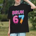 Baseball Ice Cream Drip Number 67 Player Or 67th Birthday Graphic Youth Baseball Ice Cream Drip Number 67 Player Or 67th Birthday Graphic Youth