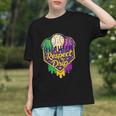 Baseball Ice Cream Respect The Drip Mardi Gras Carnival Boys Graphic Youth Baseball Ice Cream Respect The Drip Mardi Gras Carnival Boys Graphic Youth