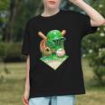 Baseball Life Style Ice Cream Drip Green Graphic Youth Baseball Life Style Ice Cream Drip Green Graphic Youth