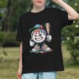 Baseball Mascot Attitude Graffiti Splash Bat Cap Graphic Youth Baseball Mascot Attitude Graffiti Splash Bat Cap Graphic Youth