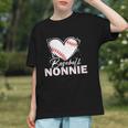 Baseball Nonnie Baseball Heart Graphic Youth Baseball Nonnie Baseball Heart Graphic Youth