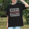 Baseball Player Raising Ballers Game Day Respect The Drip Graphic Youth Baseball Player Raising Ballers Game Day Respect The Drip Graphic Youth