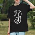 Baseball Sport Player Monogram Cool Initial Letter J Graphic Youth Baseball Sport Player Monogram Cool Initial Letter J Graphic Youth