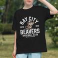 Bay City Beavers Baseball Club Estd 1913 Graphic Youth