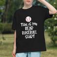 Bear Baseball Shirt For Players Fans And Moms Graphic Youth Bear Baseball Shirt For Players Fans And Moms Graphic Youth
