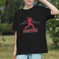 Boston Lovers Skyline Retro Baseball Heartbeat Men Women Graphic Youth