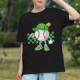 Boys St Patricks Day Baseball Player Pitcher Coach Kids Graphic Youth