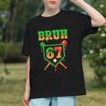 Bruh 67 Baseball Christmas Gingerbread Drip Number 67 Player Graphic Youth