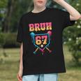 Bruh Baseball Ice Cream Drip Number 67 Player 67th Birthday Graphic Youth Bruh Baseball Ice Cream Drip Number 67 Player 67th Birthday Graphic Youth