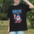 Bruh I'm 7 Baseball Ice Cream Drip It's My 7th Birthday Graphic Youth