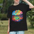 Colorful Baseball Field Home Run Baseball Player Fans Graphic Youth Colorful Baseball Field Home Run Baseball Player Fans Graphic Youth