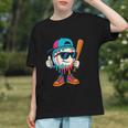 Cool Baseball Drip For Boys Ice Cream Drip Baseball Kids Graphic Youth