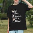 Eat Sleep Baseball Anime Repeat Japanese Otaku Graphic Youth