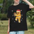 Gingerbread Man Baseball Christmas Graphic Youth Gingerbread Man Baseball Christmas Graphic Youth
