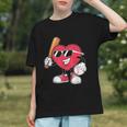Heart Play Baseball Valentine's Day Teens Boys Girls Kids Graphic Youth Heart Play Baseball Valentine's Day Teens Boys Girls Kids Graphic Youth
