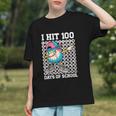 I Hit 100 Days Of School Baseball Ice Cream Drip Boys Girls Graphic Youth I Hit 100 Days Of School Baseball Ice Cream Drip Boys Girls Graphic Youth