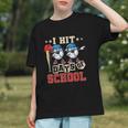 I Hit 100 Days Of School Baseball Kids Boy Teacher 100th Day Graphic Youth I Hit 100 Days Of School Baseball Kids Boy Teacher 100th Day Graphic Youth