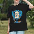 Ice Cream Baseball Glove 8th Birthday Edition Graphic Youth Ice Cream Baseball Glove 8th Birthday Edition Graphic Youth