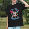 It's My 6th Birthday Baseball Fan Fun Party Celebration Graphic Youth It's My 6th Birthday Baseball Fan Fun Party Celebration Graphic Youth