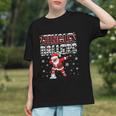 Jingle Ballers Plaid Santa Dabbing Baseball Christmas Graphic Youth Jingle Ballers Plaid Santa Dabbing Baseball Christmas Graphic Youth