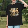 I Just Hit 100 Days Of School Baseball Teacher Student Retro Graphic Youth