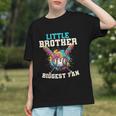 Little Brother Biggest Fan Baseball Cream Drip Crossed Bats Graphic Youth Little Brother Biggest Fan Baseball Cream Drip Crossed Bats Graphic Youth