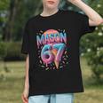 Mason 67 Meme Ice Cream Baseball Drip Graphic Youth Mason 67 Meme Ice Cream Baseball Drip Graphic Youth