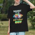 Nanny Of The Birthday Boy Baseball Football Colorful Graphic Youth Nanny Of The Birthday Boy Baseball Football Colorful Graphic Youth