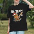 Oh Snap Gingerbreadman Christmas Baseball Humor Graphic Youth Oh Snap Gingerbreadman Christmas Baseball Humor Graphic Youth